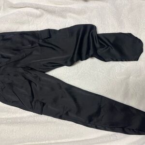 Rachel Zoe Charcoal Satin Trousers